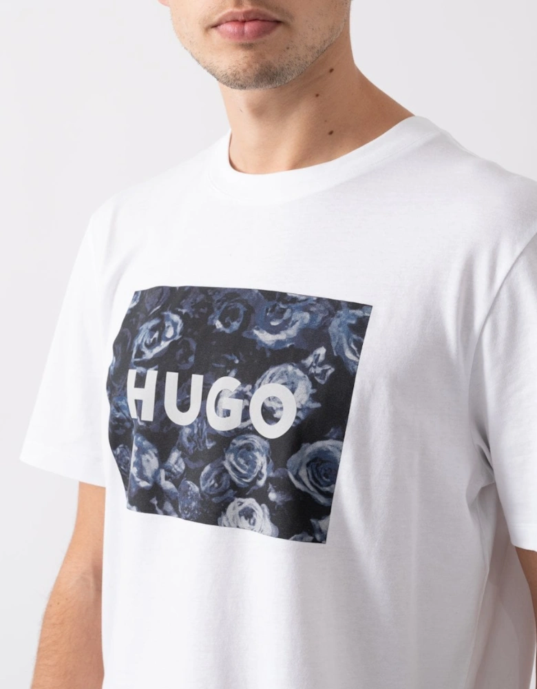 HUGO Dulive Mens Graphic Print T-Shirt