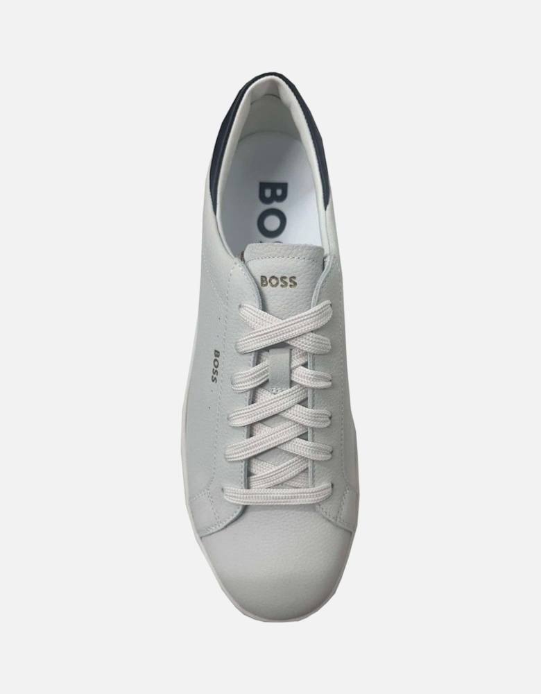 Men's Open White Belwar Tenn Trainers