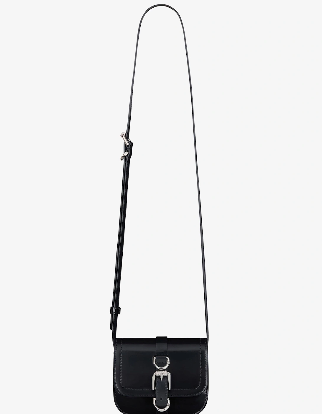 Small Neck Voyou Crossbody Bag Black