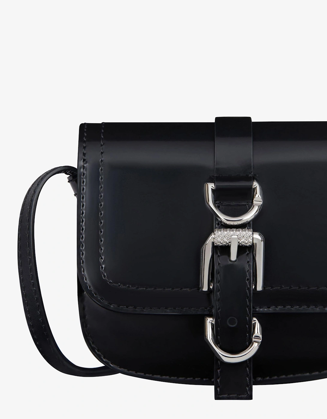 Small Neck Voyou Crossbody Bag Black