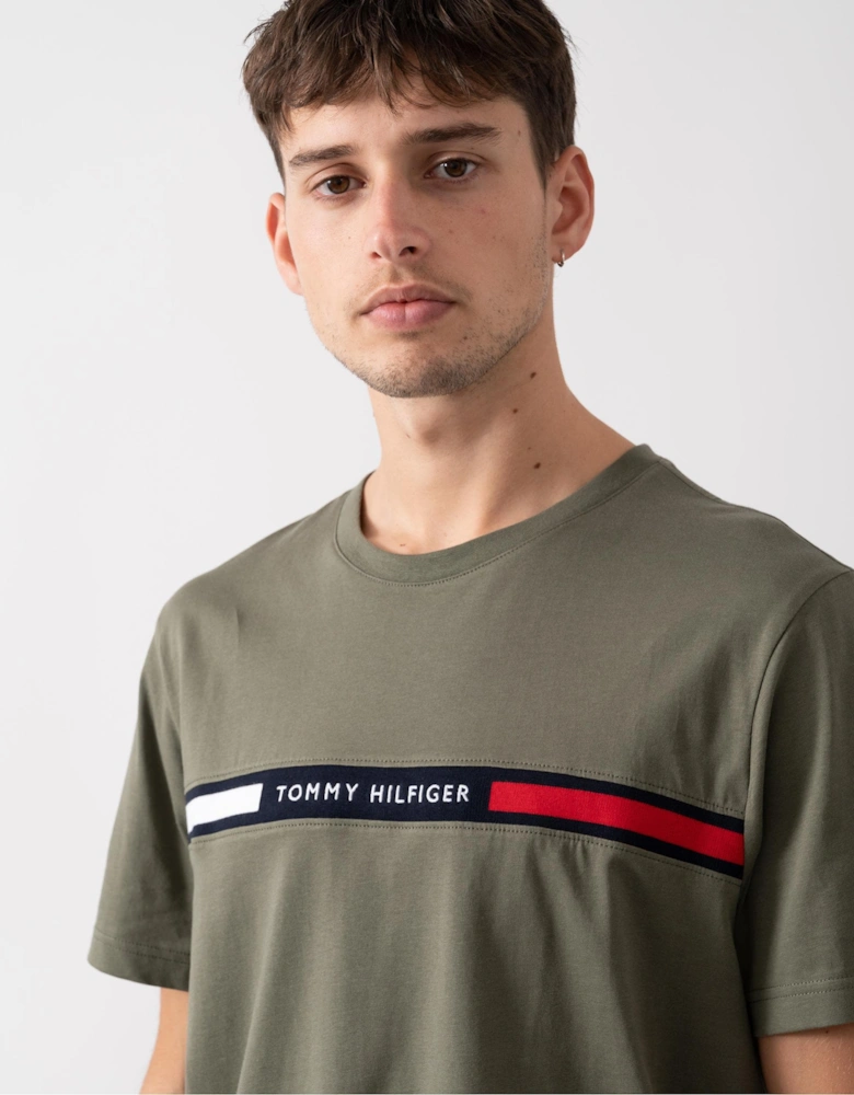 Hilfiger Chest Insert Mens T-Shirt