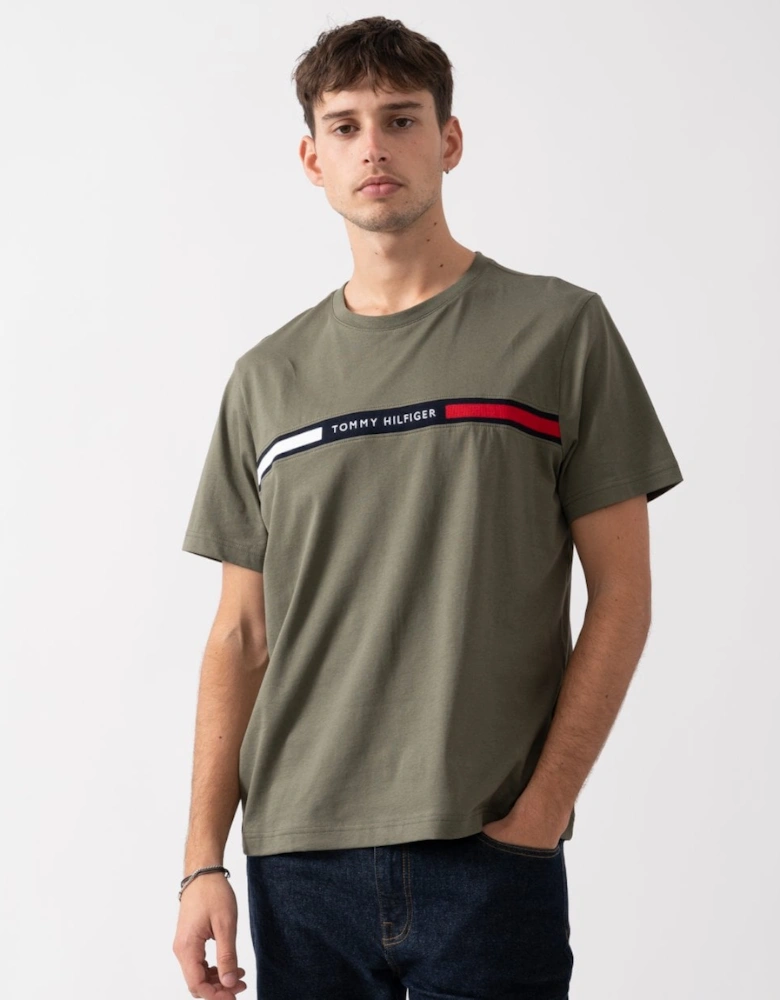 Hilfiger Chest Insert Mens T-Shirt