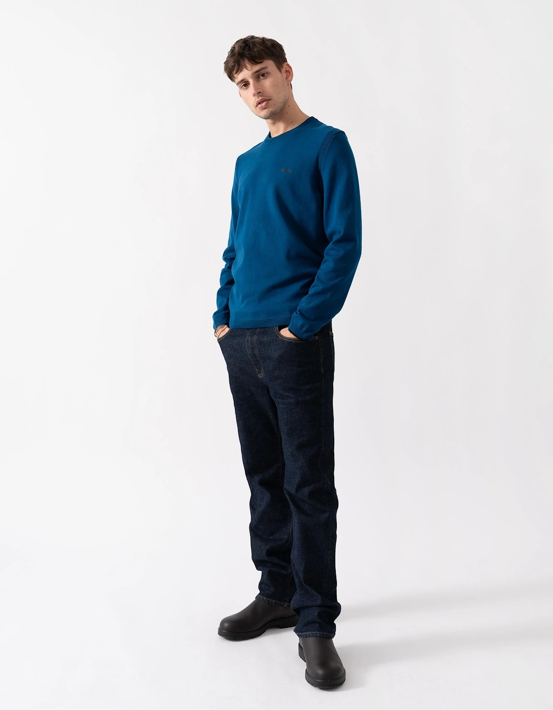 BOSS Green Ever-X Crew Neck Mens Jumper