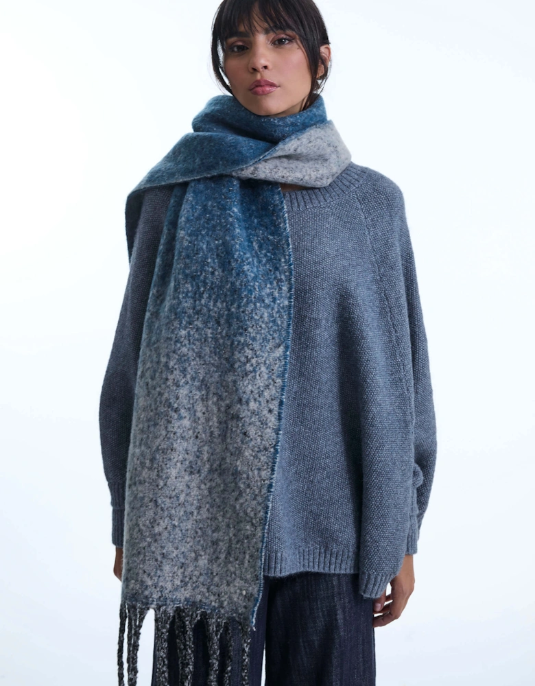 Ombre Blue Scarf