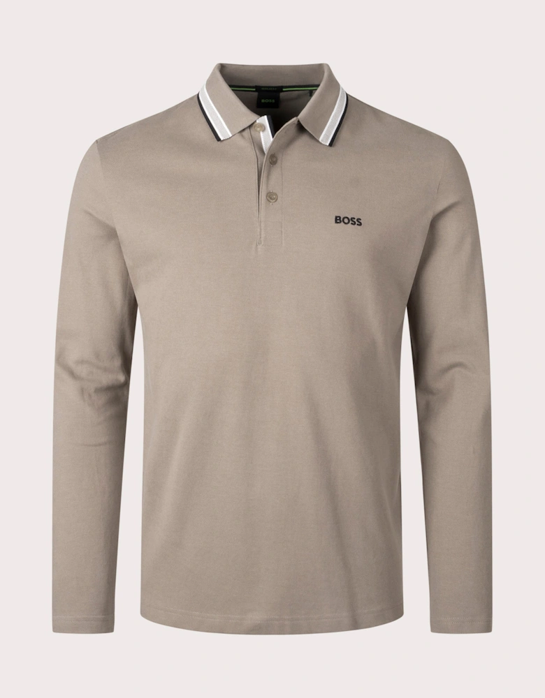 Plisy Long Sleeve Polo Shirt