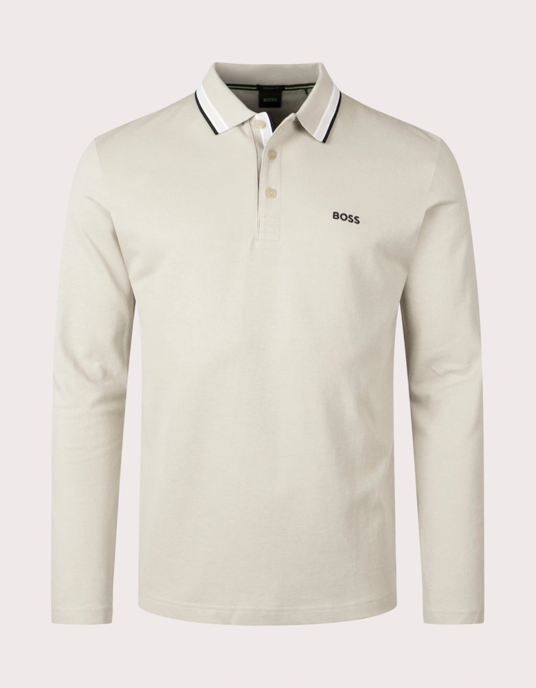 Plisy Long Sleeve Polo Shirt