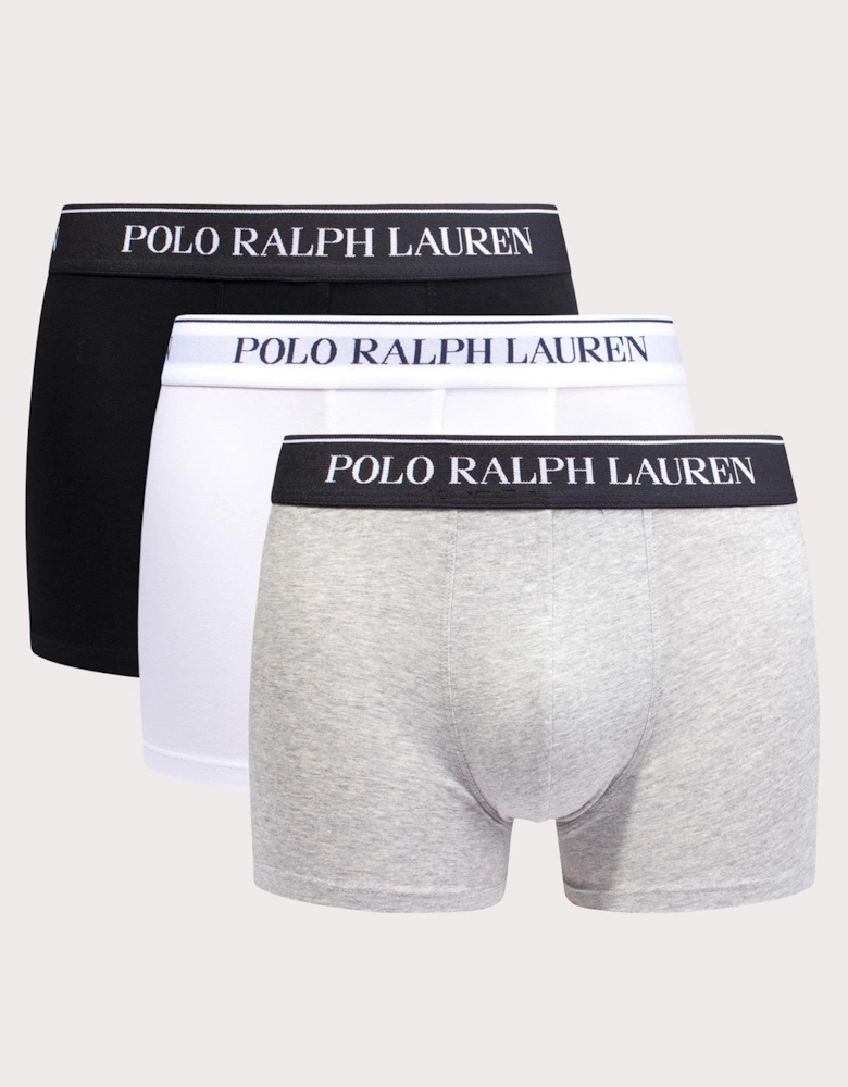 3 Pack Stretch Cotton Trunks