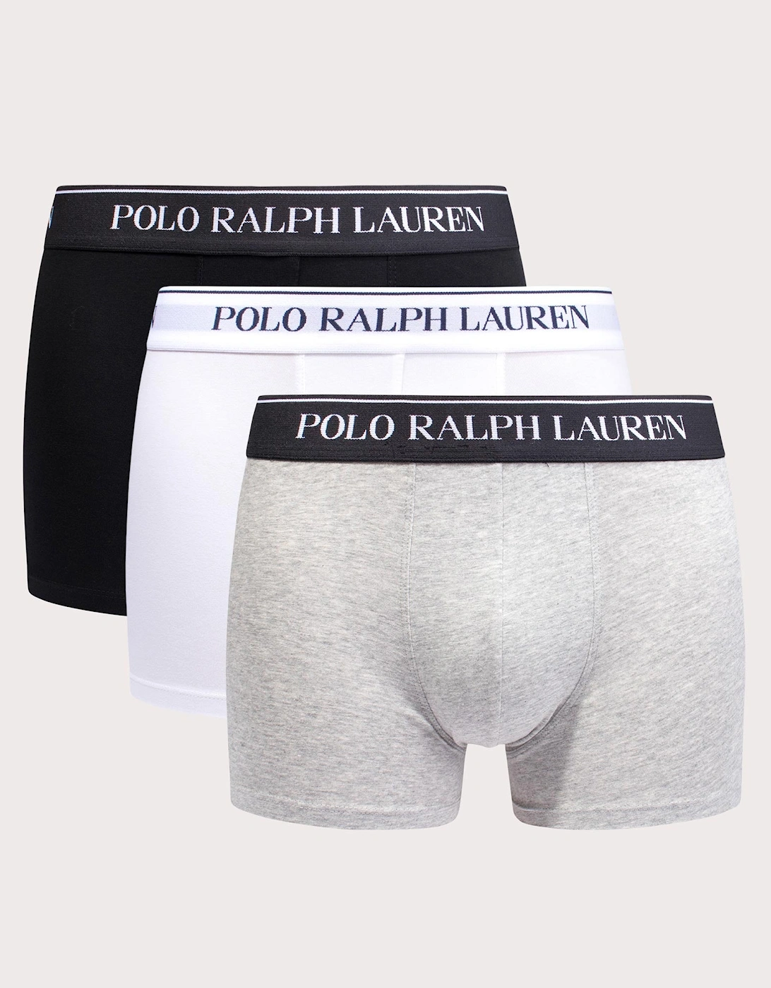 3 Pack Stretch Cotton Trunks, 3 of 2