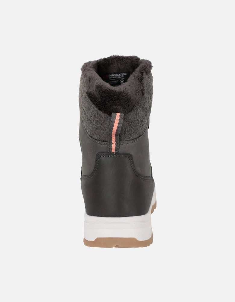 Womens/Ladies Tundra Leather Snow Boots