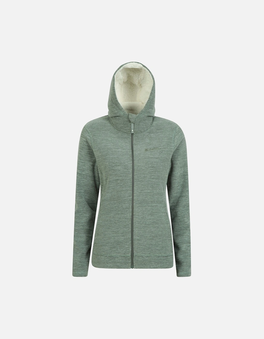 Womens/Ladies Snowdonia Fleece Full Zip Hoodie, 6 of 5