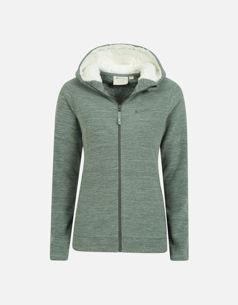 Womens/Ladies Snowdonia Fleece Full Zip Hoodie