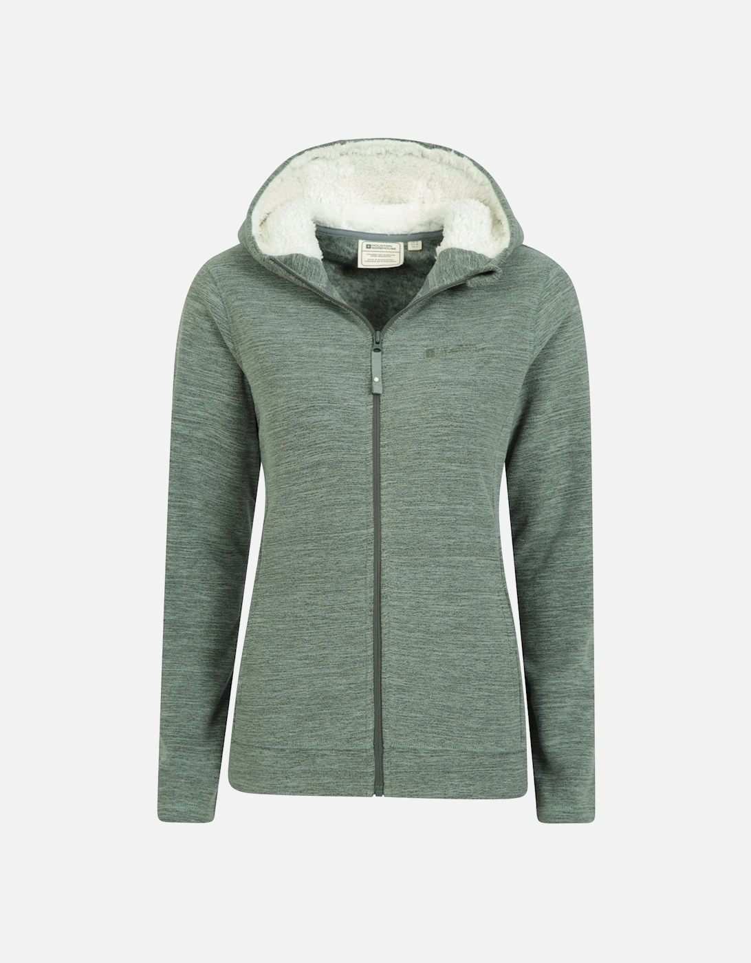 Womens/Ladies Snowdonia Fleece Full Zip Hoodie