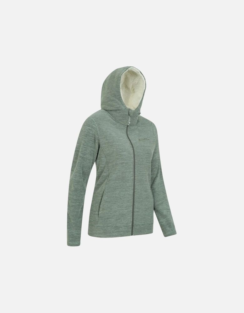 Womens/Ladies Snowdonia Fleece Full Zip Hoodie