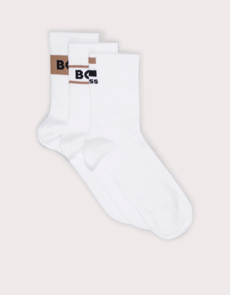 3 Pack QS Iconic Socks