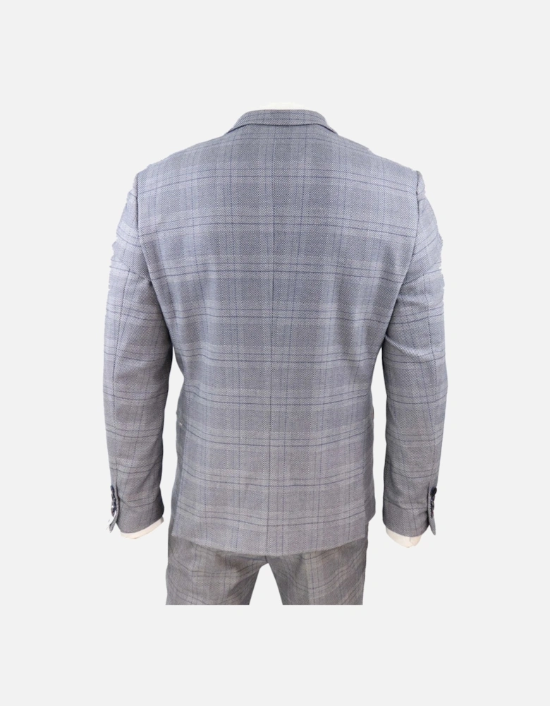 Mens Jerry2 3pc Suit Grey