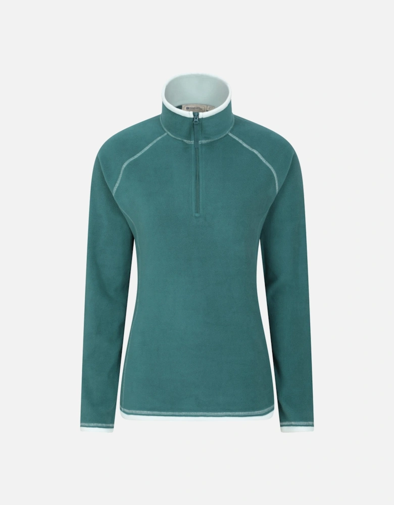 Womens/Ladies Montana Half Zip Fleece Top