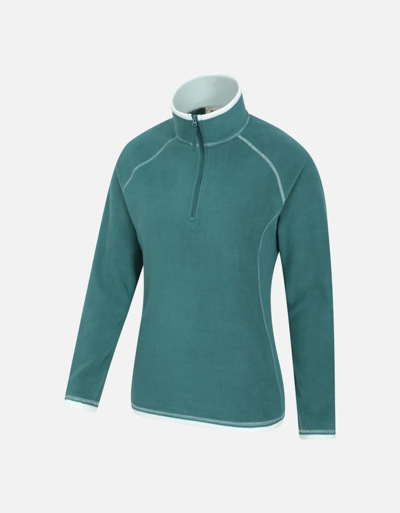 Womens/Ladies Montana Half Zip Fleece Top