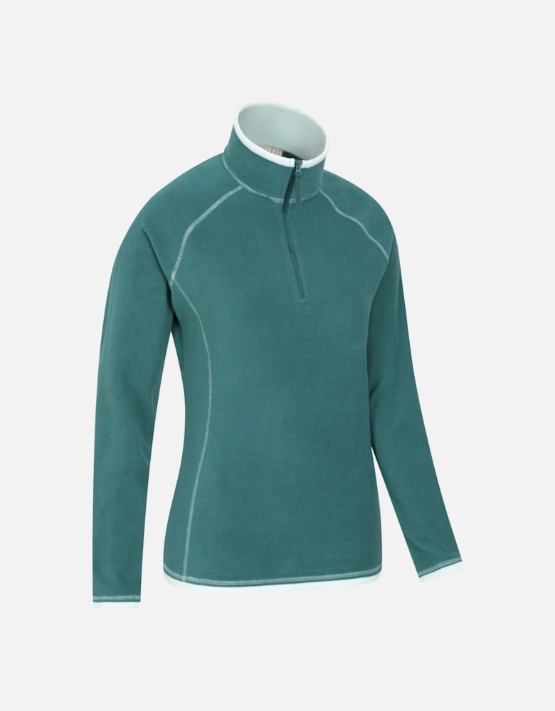 Womens/Ladies Montana Half Zip Fleece Top