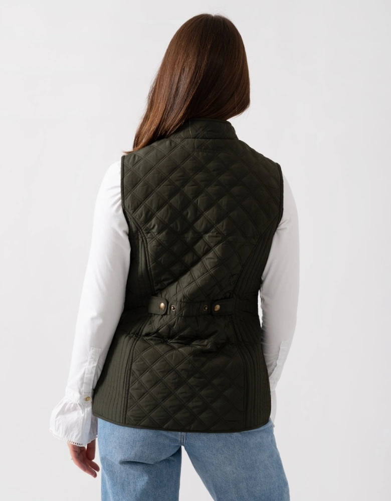 Minx Womens Diamond Quilt Gilet 223560