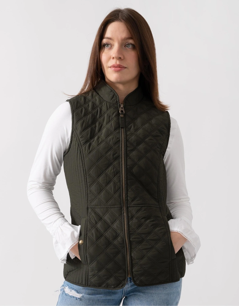 Minx Womens Diamond Quilt Gilet 223560