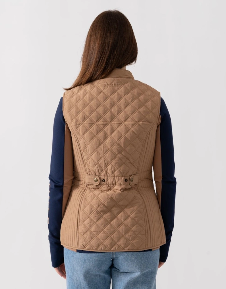 Minx Womens Diamond Quilt Gilet 223560