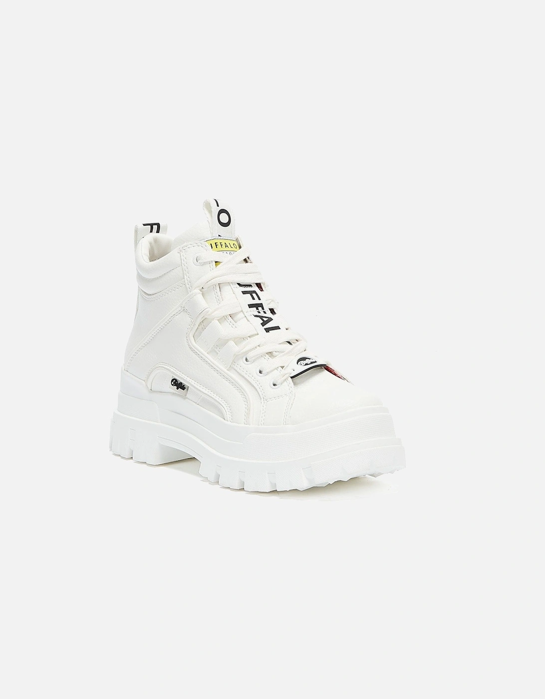 Aspha Mid NC Womens White Boots