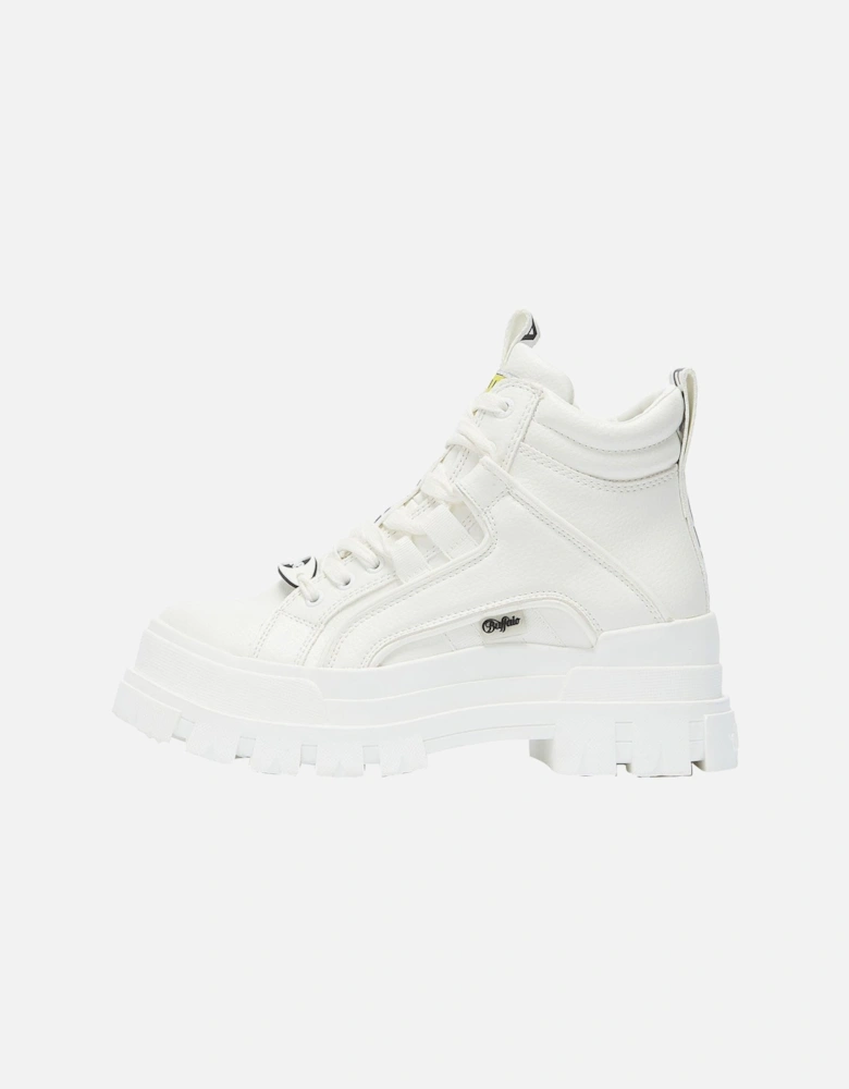 Aspha Mid NC Womens White Boots