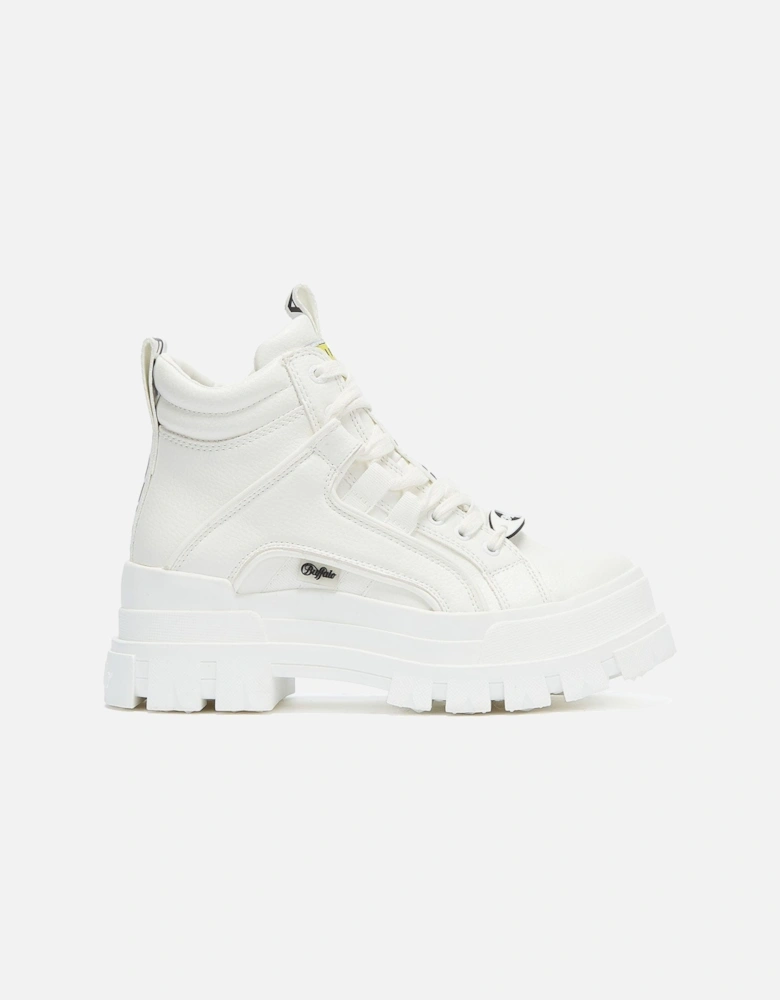 Aspha Mid NC Womens White Boots