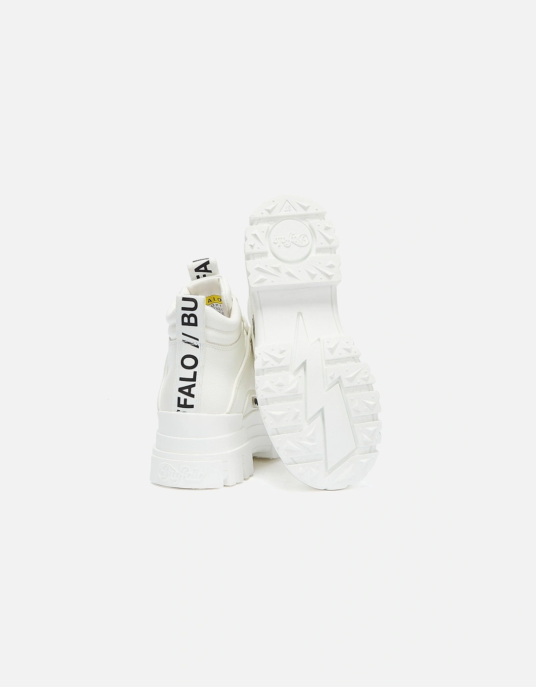 Aspha Mid NC Womens White Boots