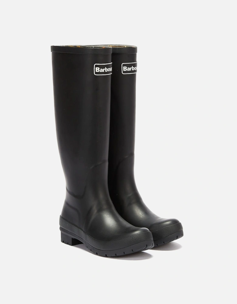 Abbey Womens Black Wellies