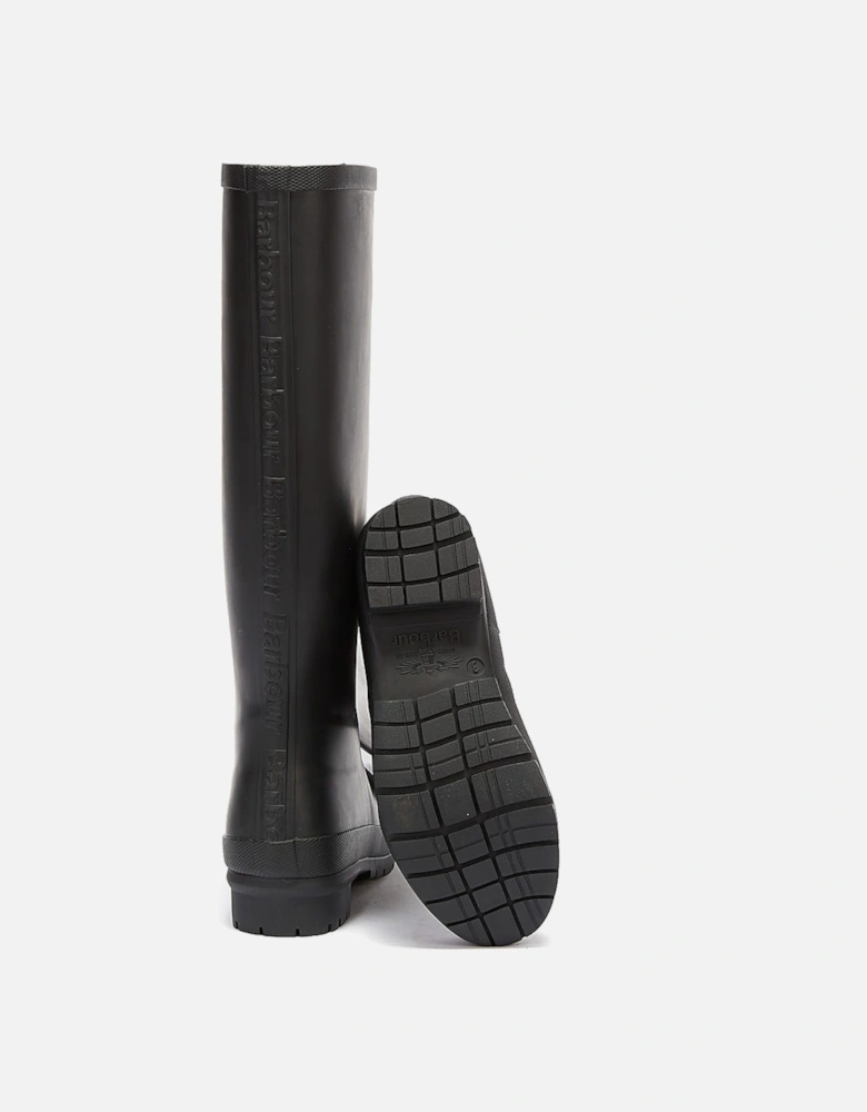 Abbey Womens Black Wellies