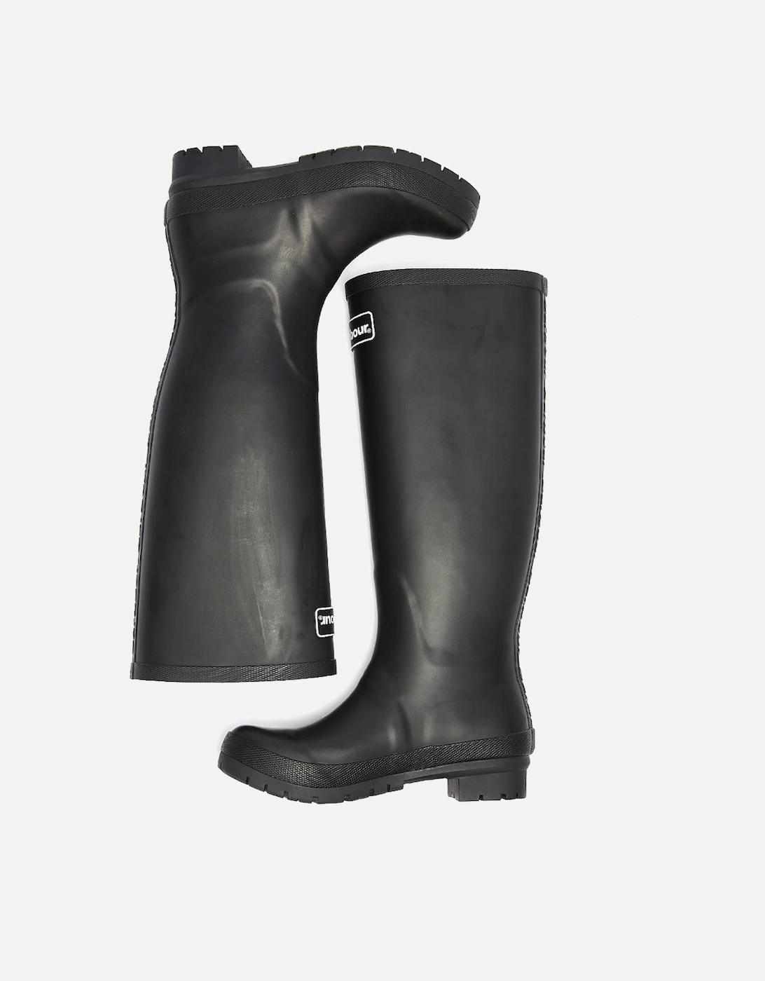 Abbey Womens Black Wellies