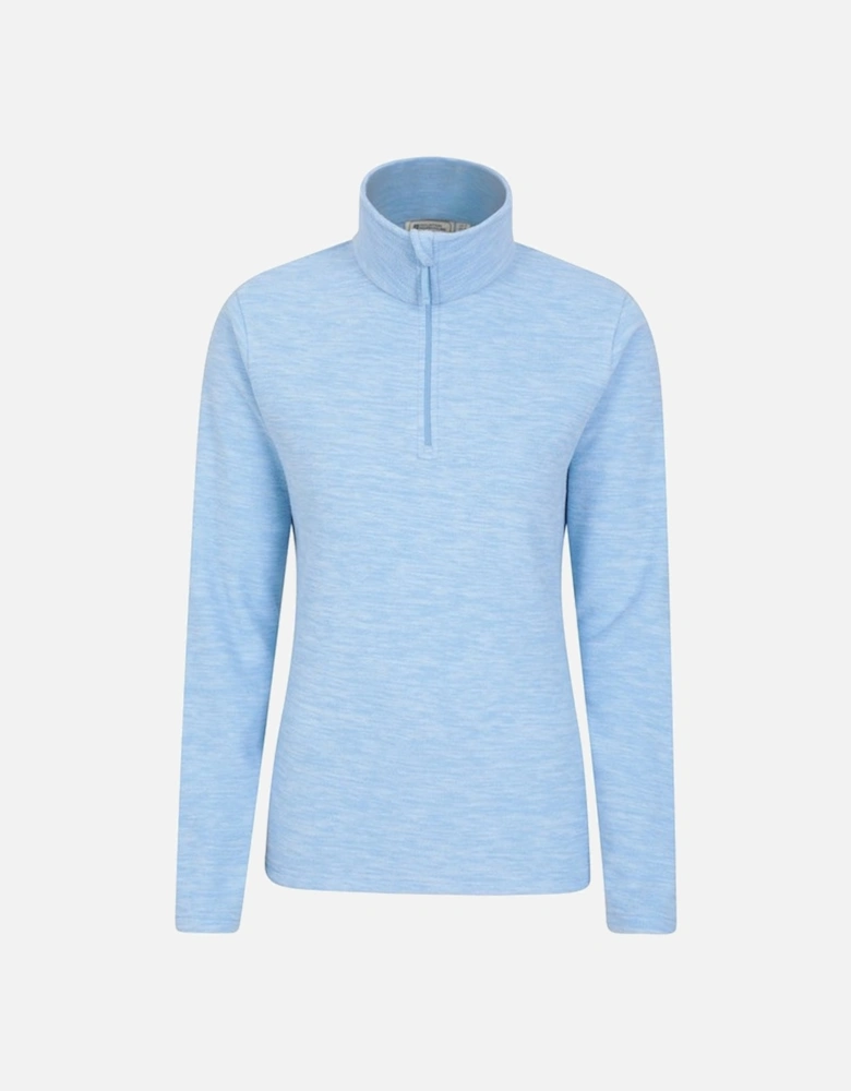 Womens/Ladies Snowdon Melange Fleece Top