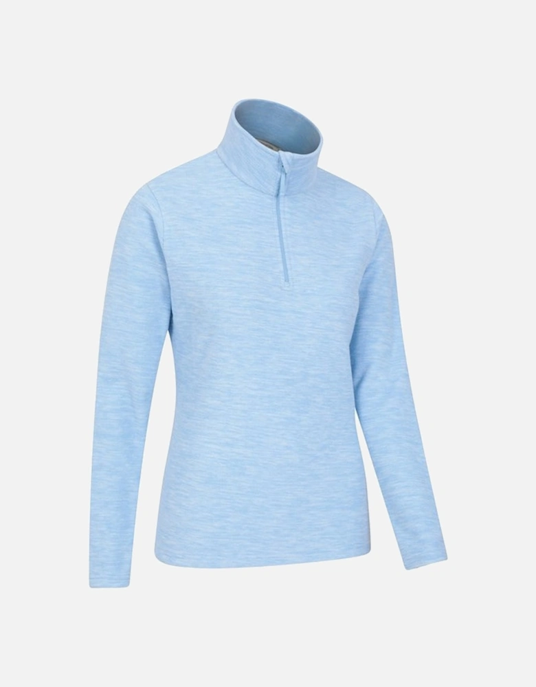 Womens/Ladies Snowdon Melange Fleece Top