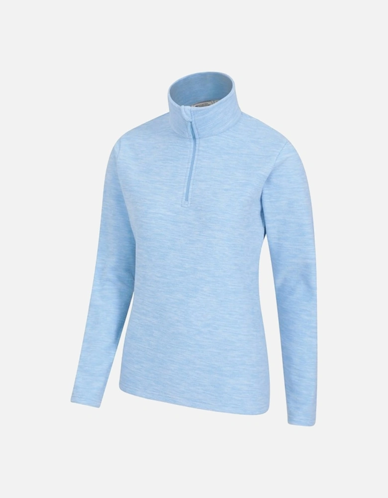 Womens/Ladies Snowdon Melange Fleece Top