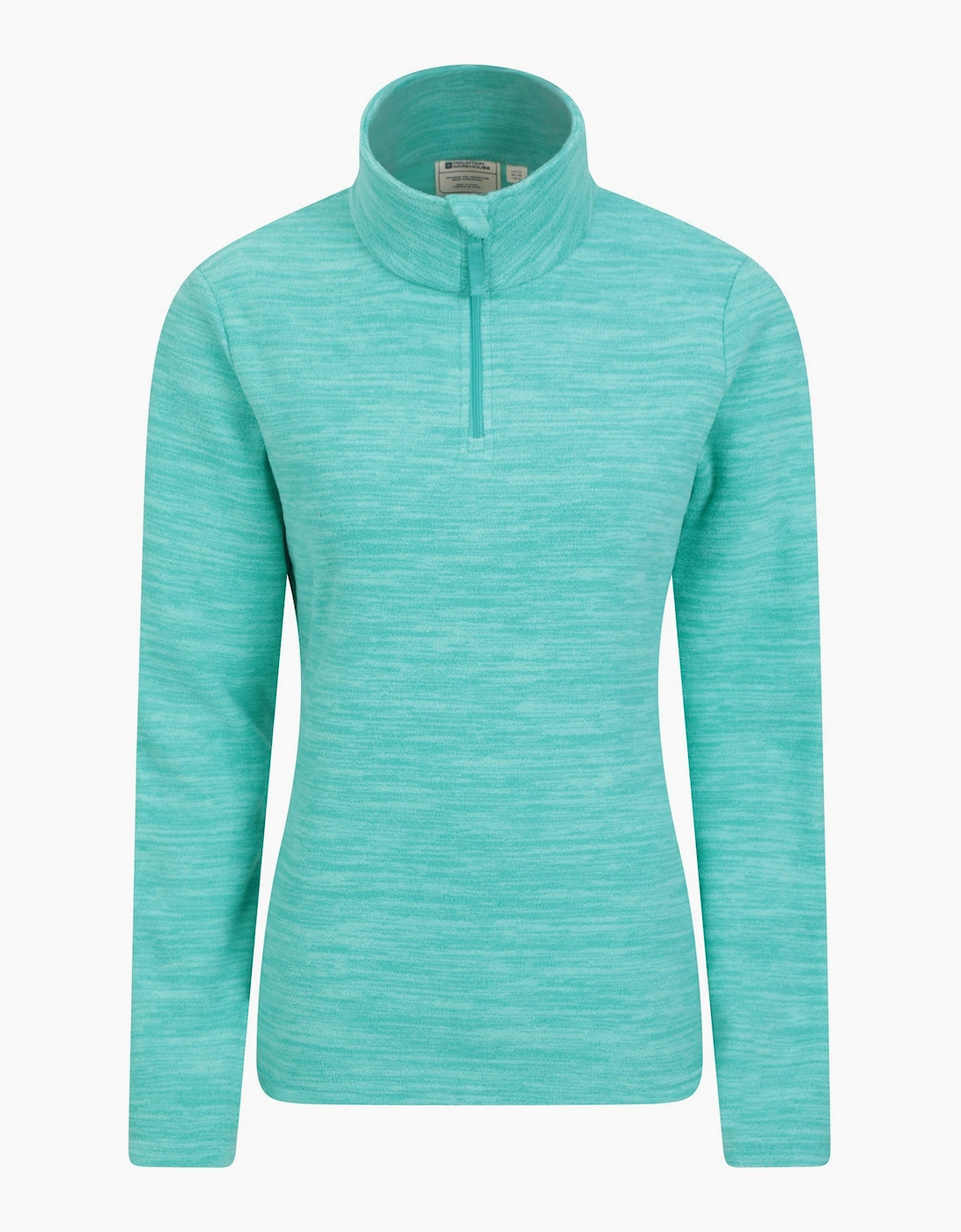 Mountain Warehouse Women's Blue/Green / Snowdon Melange Fleece Top - : 22 Size 22 Uk