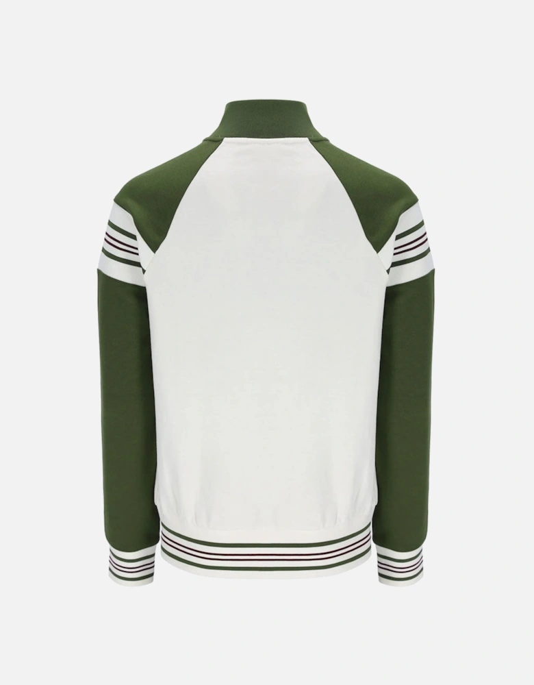 Vintage Ferrara Track Jacket - Chive/Gardenia/Windsor Wine