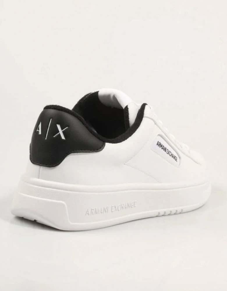 Leather Trainer White