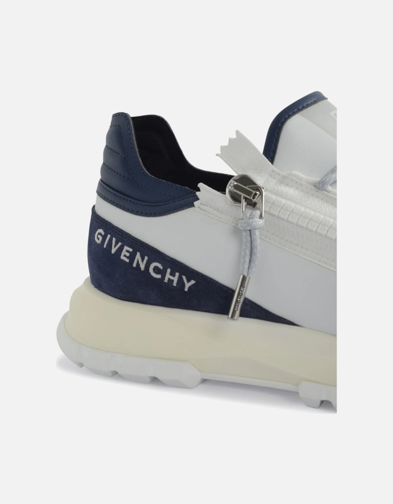 Spectre Zip Sneakers White/Navy