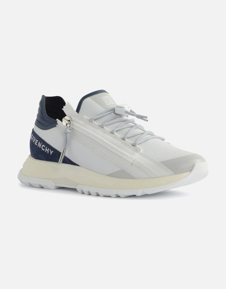 Spectre Zip Sneakers White/Navy