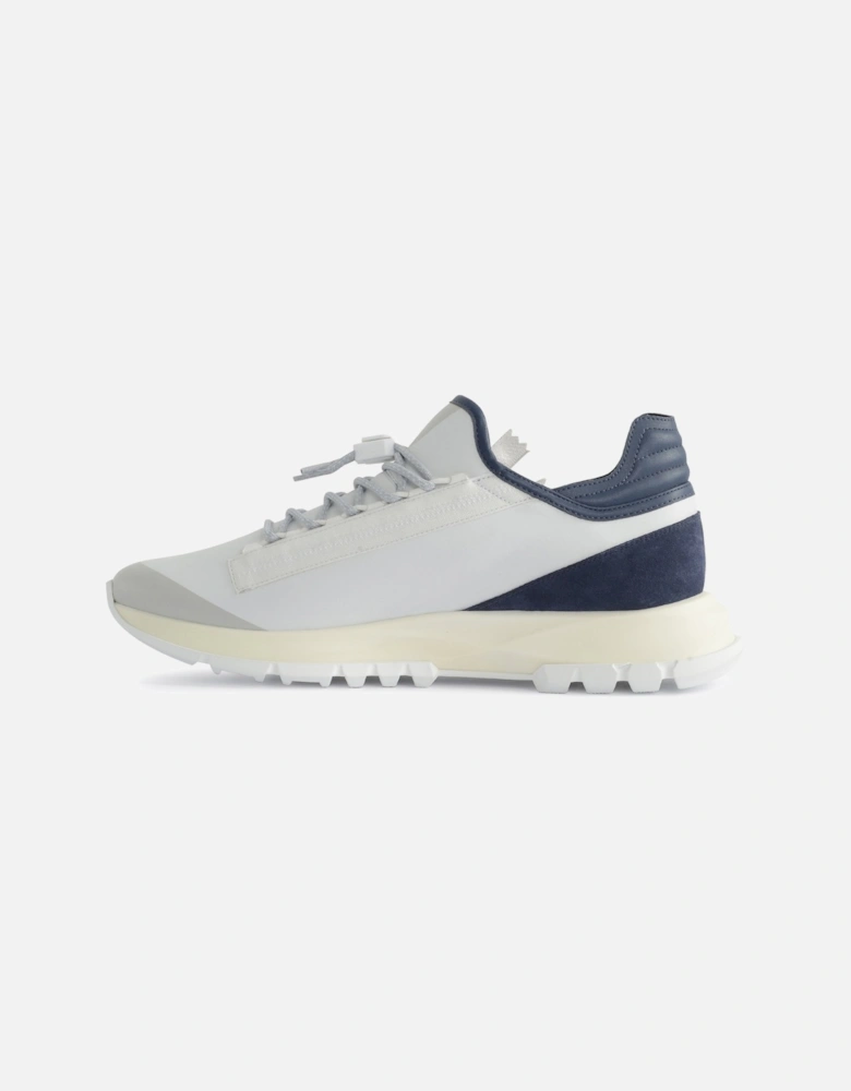 Spectre Zip Sneakers White/Navy