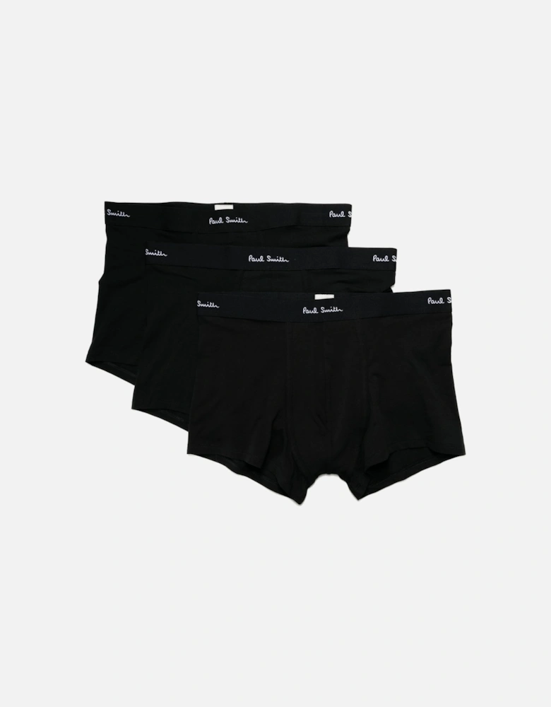 3 Pack Signature Boxer Shorts Black