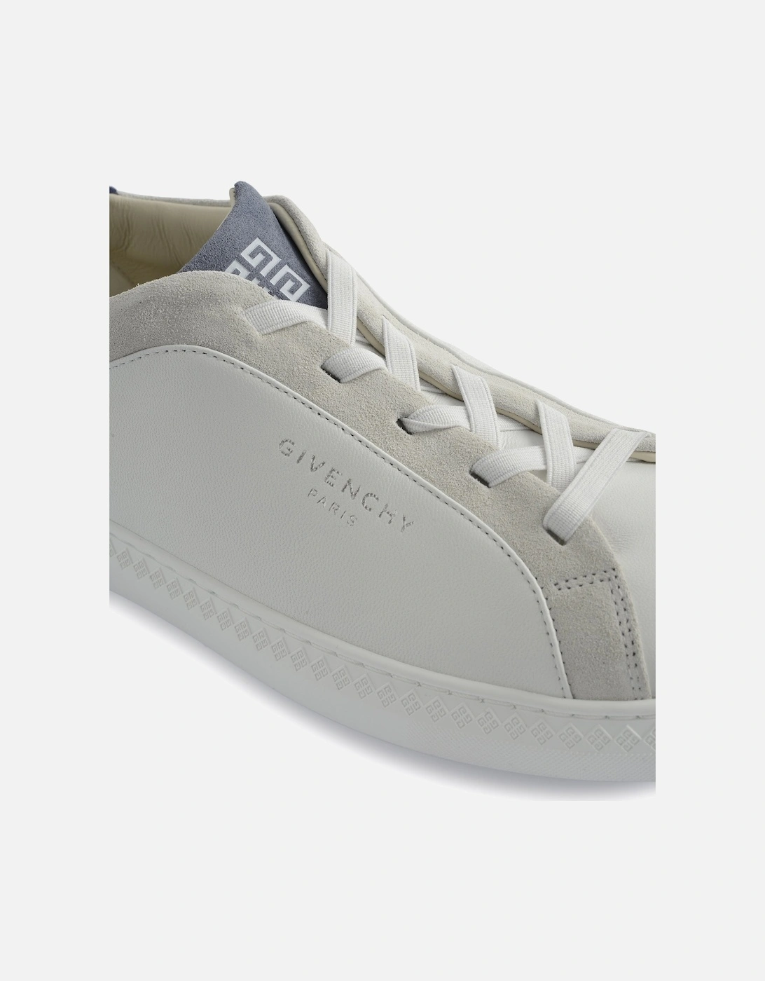 G Set Low Top Elastic Sneaker White