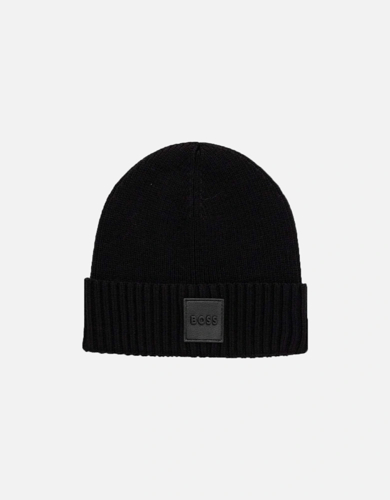 Boss Flavio Beanie Hat Black