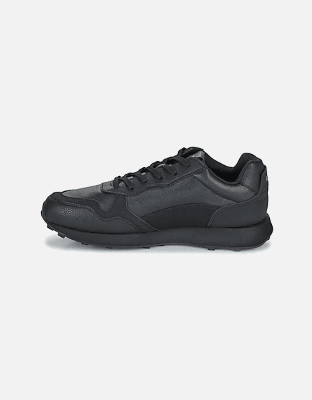 Leather Black Sneaker Trainer