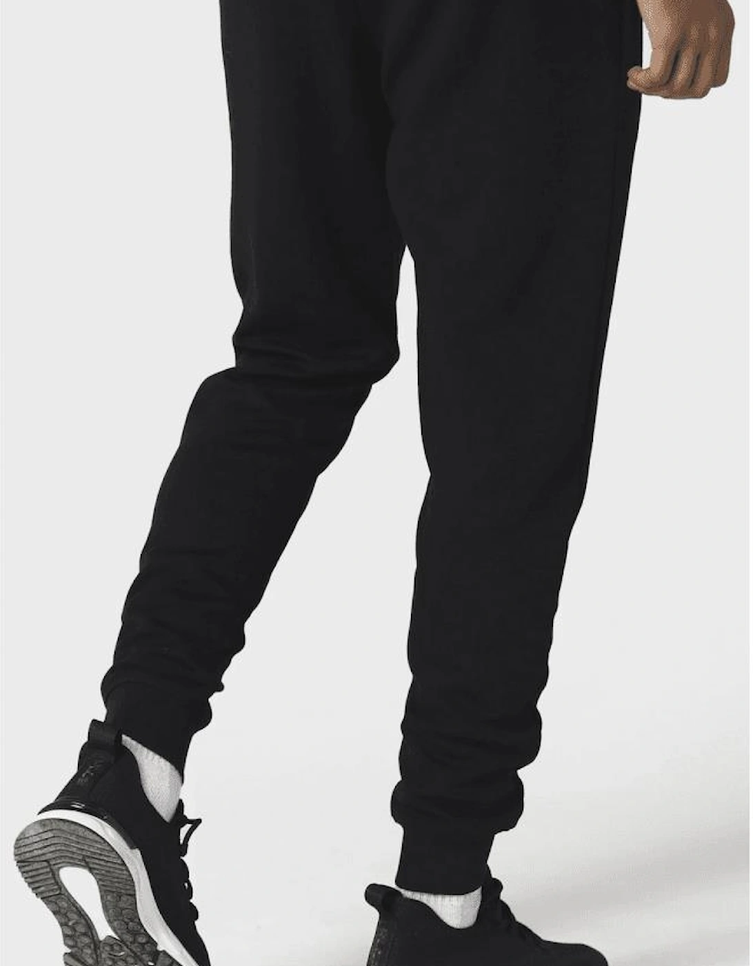 Donlon Notver Slim Fit Hooded Black Tracksuit