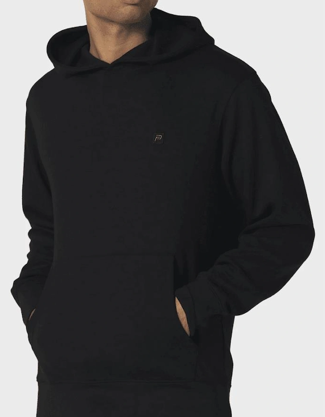 Donlon Notver Slim Fit Hooded Black Tracksuit