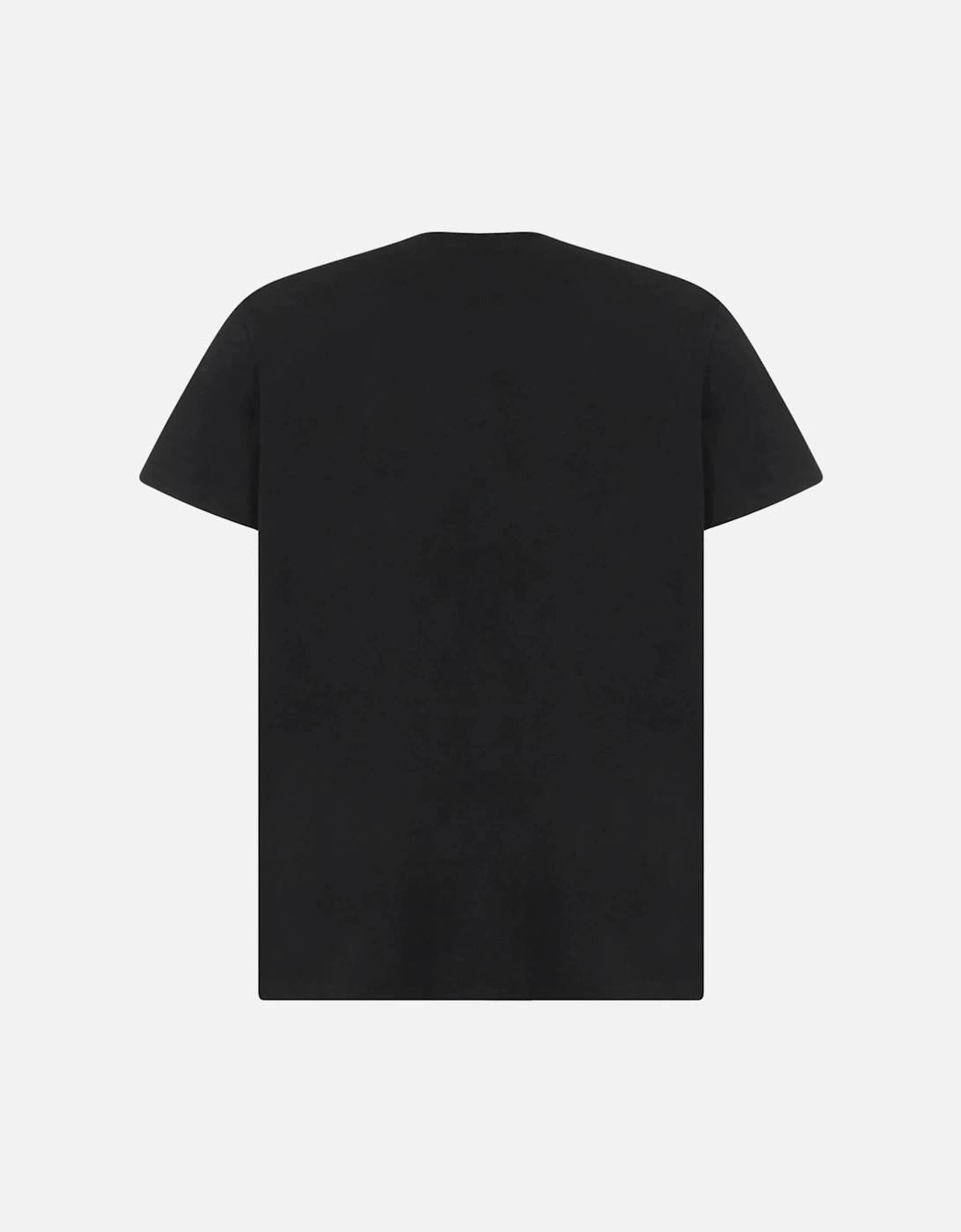 Paris Gold Foil Printed Logo T-Shirt in Black