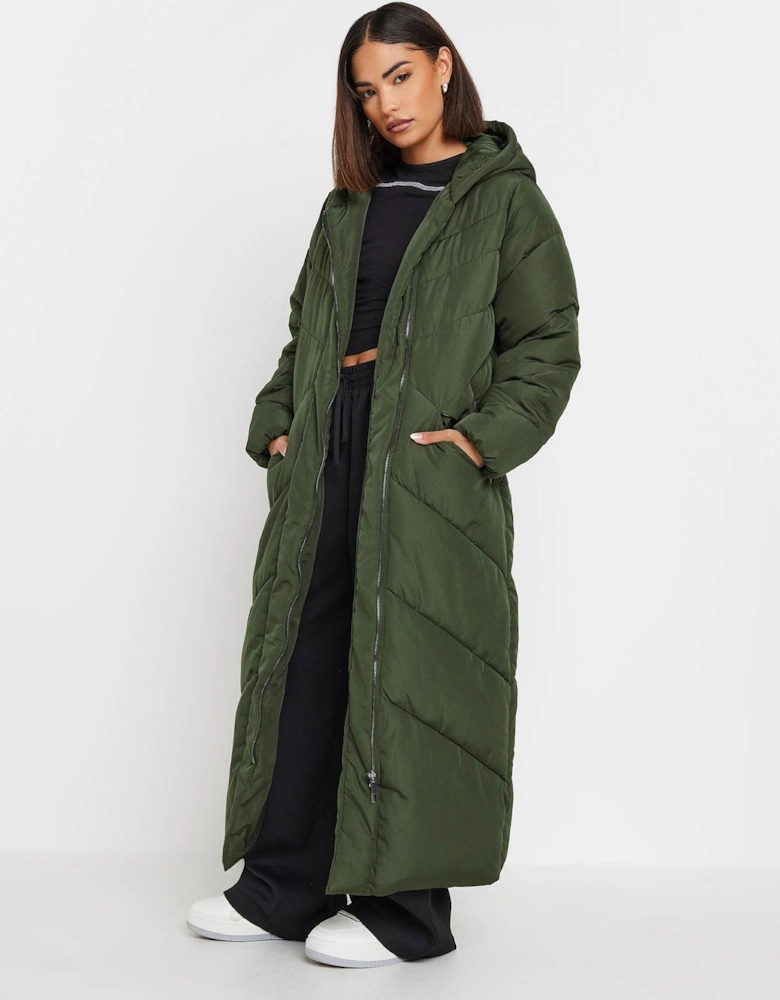 Petite Maxi Padded Coat