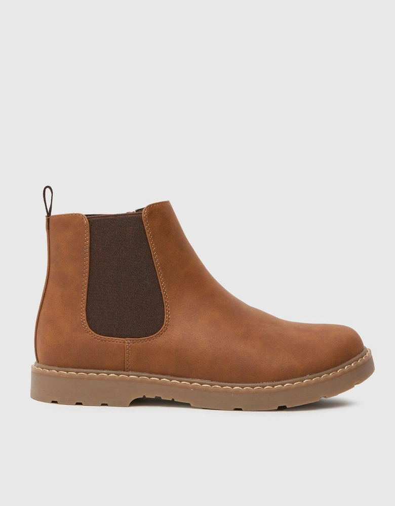 Coolest Youth Chelsea Boots - Brown